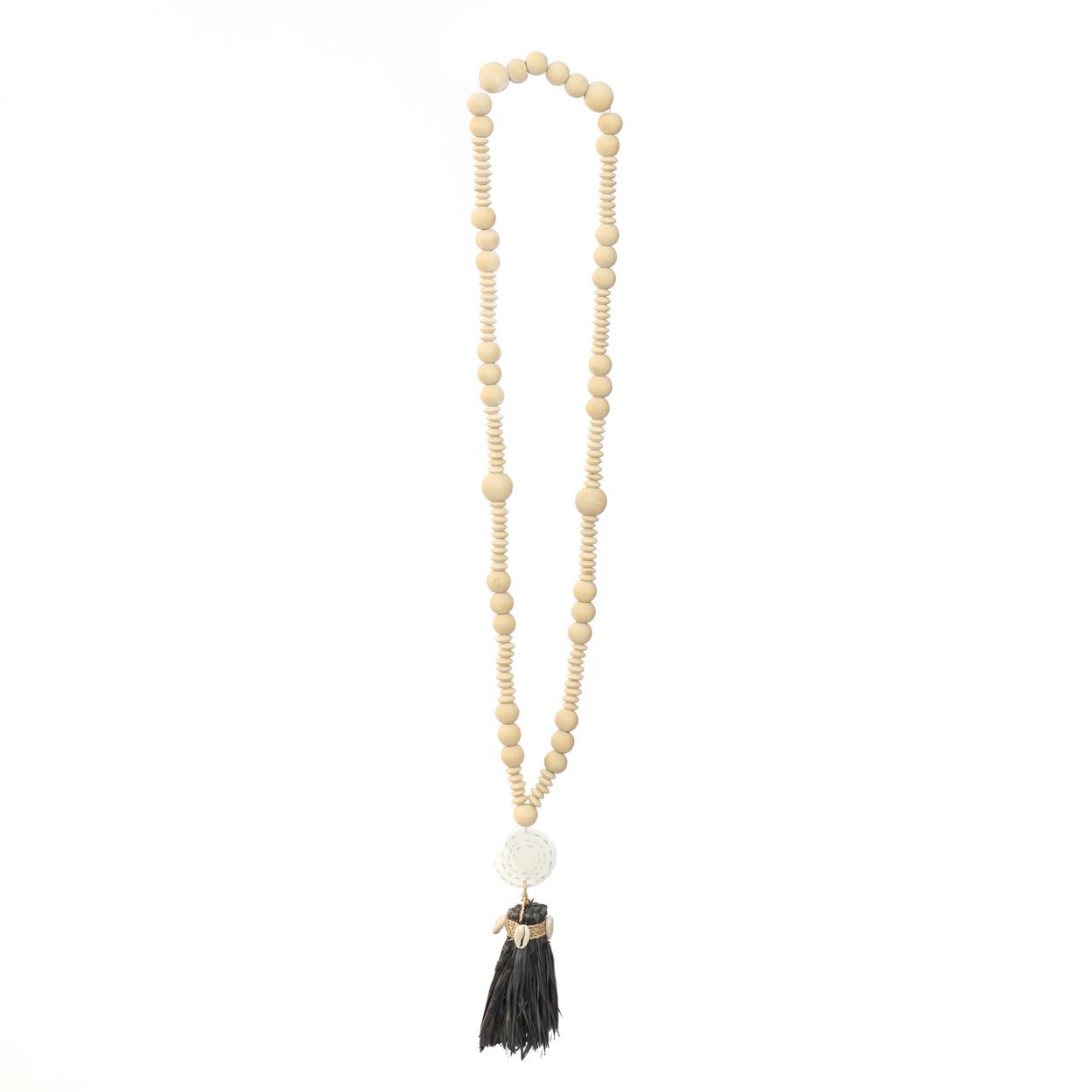 BB - Decoratieve ketting Lovina  - Natuurlook zwart