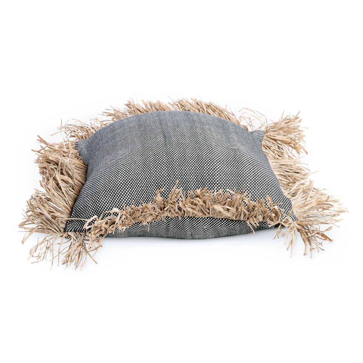 BB - Kussenhoes Cotton Bonita - Natuurlook Zwart - 40x40