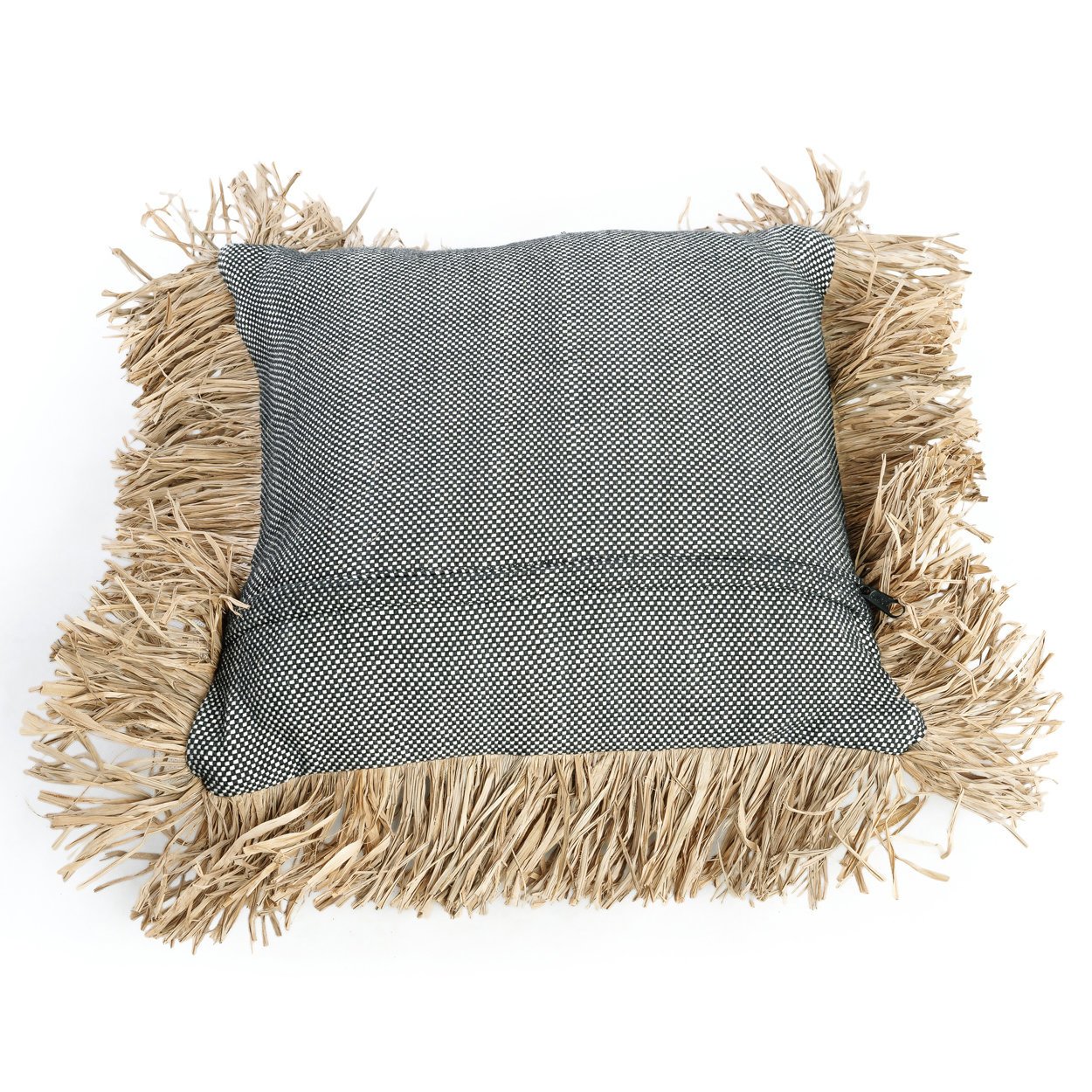 BB - Kussenhoes Cotton Bonita - Natuurlook Zwart - 40x40