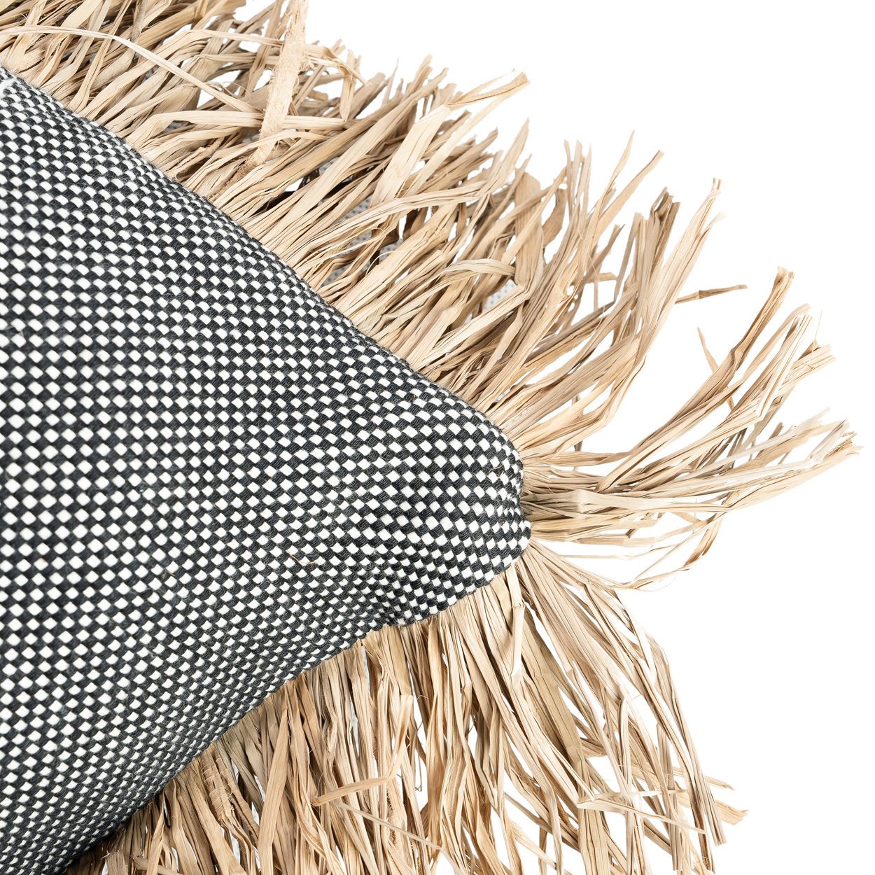 BB - Kussenhoes Cotton Bonita - Natuurlook Zwart - 40x40