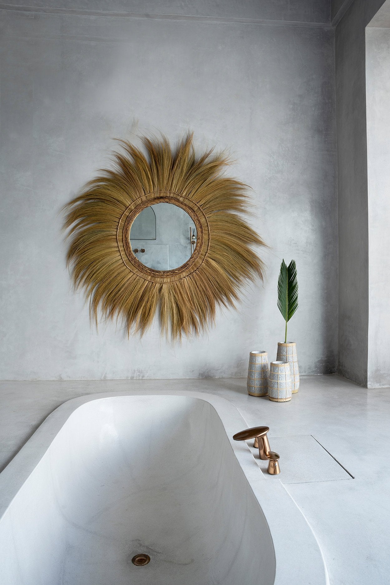 BB - Vaas Cutie - Beton Natuurlook - L
