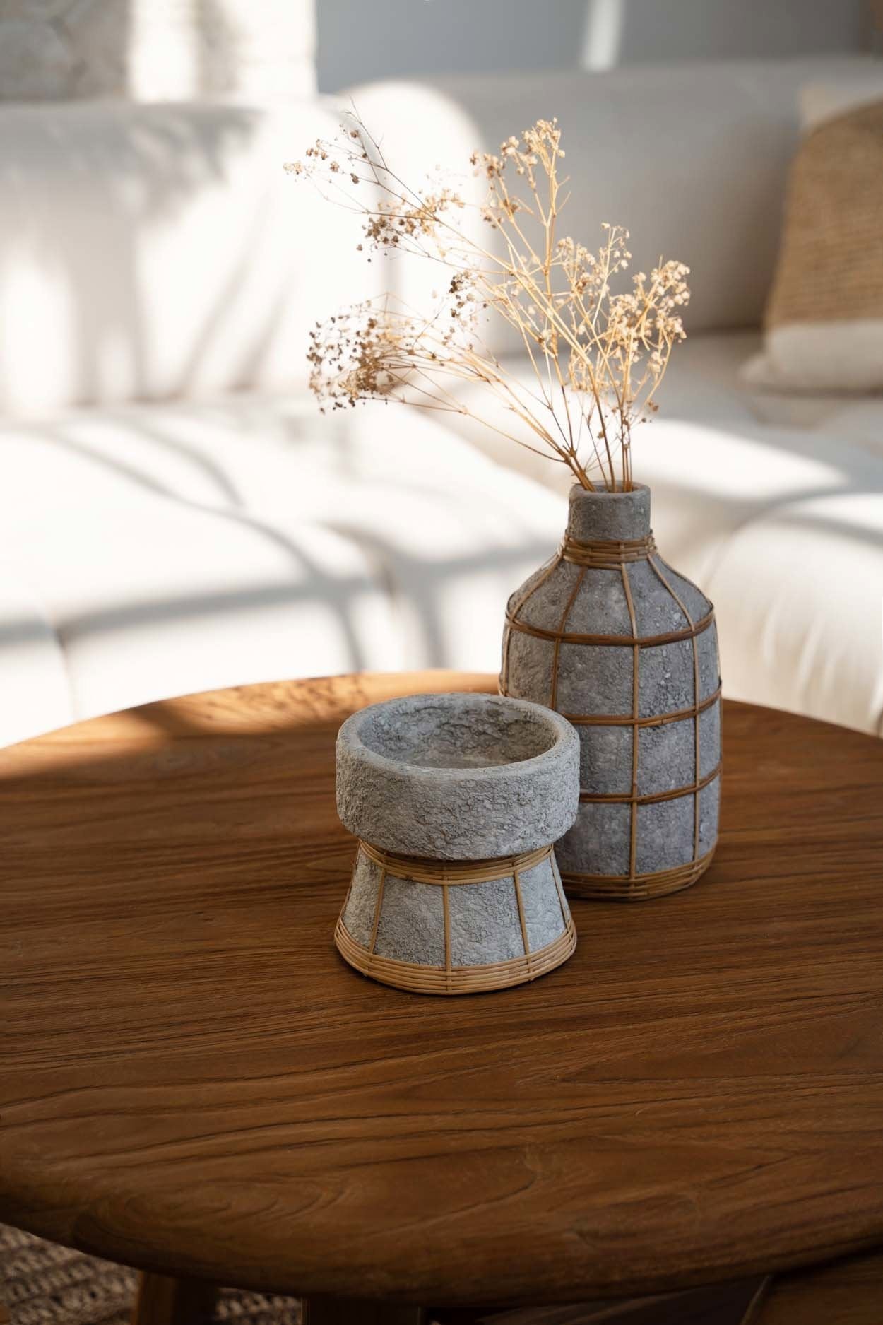BB - Kaarsenhouder Serene - Beton Natuurlook - S