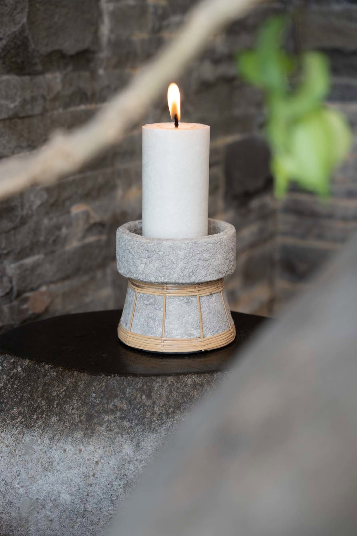 BB - Kaarsenhouder Serene - Beton Natuurlook - S