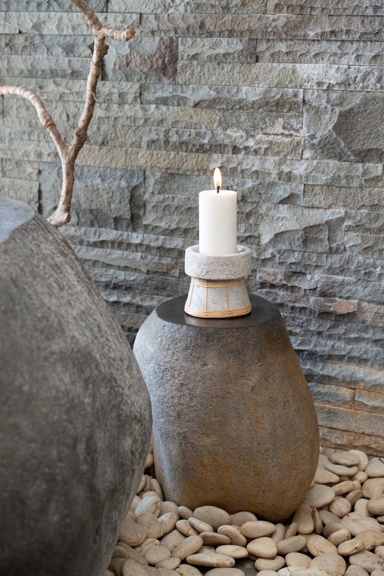 BB - Kaarsenhouder Serene - Beton Natuurlook - S