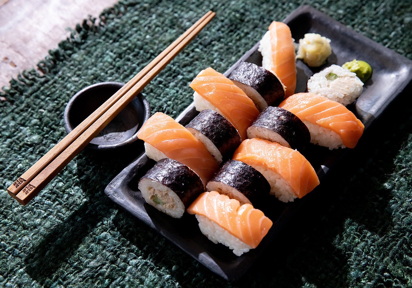 BB - Sushi Bord The Burned - Zwart - L