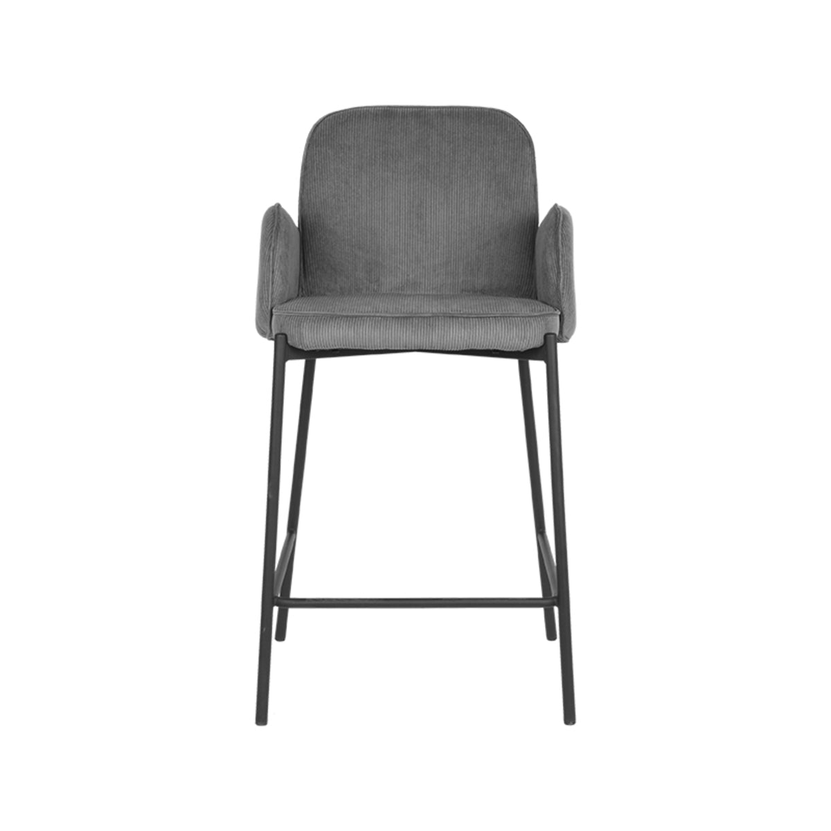 Label51 - Tabouret de bar Jari - Microfibre - 51 x 53 x 94 cm