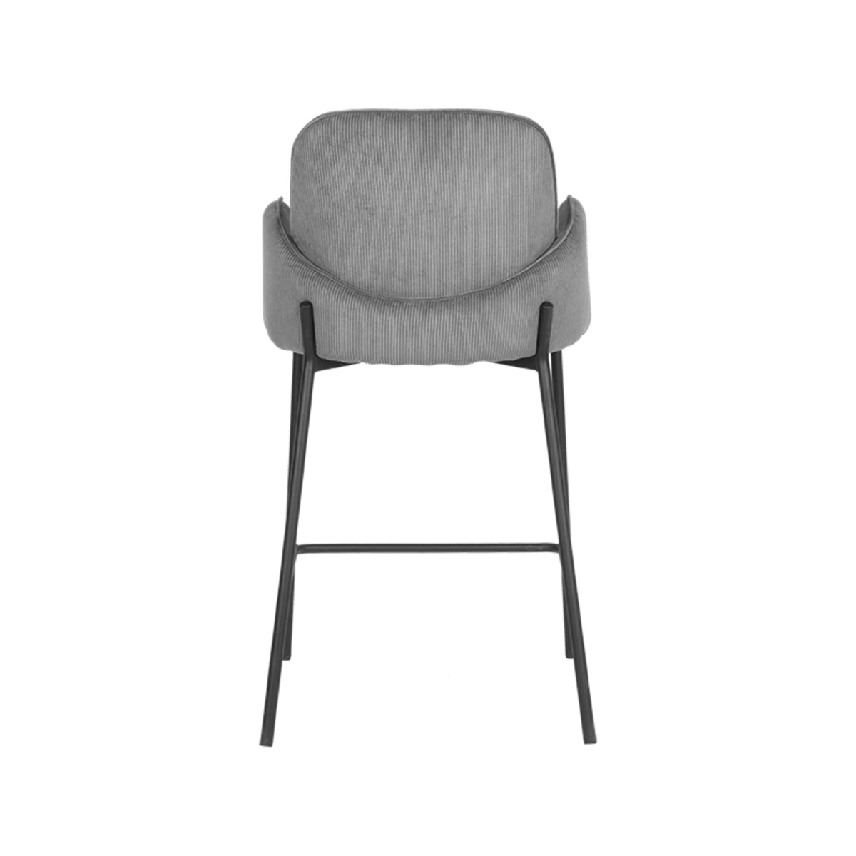 Label51 - Tabouret de bar Jari - Microfibre - 51 x 53 x 94 cm