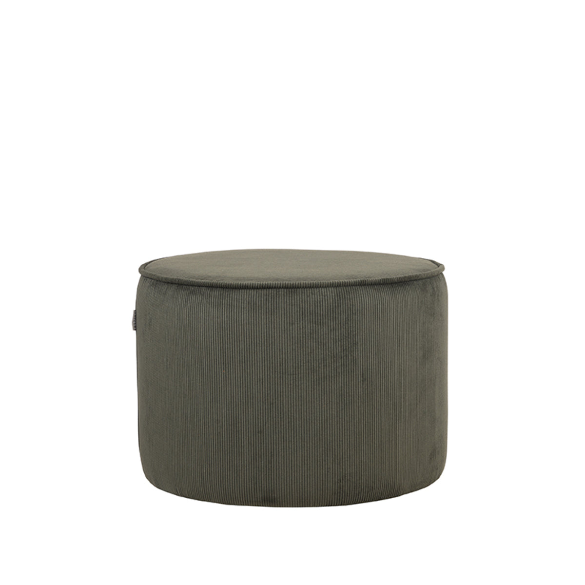 Label51 - Pouf Tibo - Velours - 55 x 55 x 40 cm
