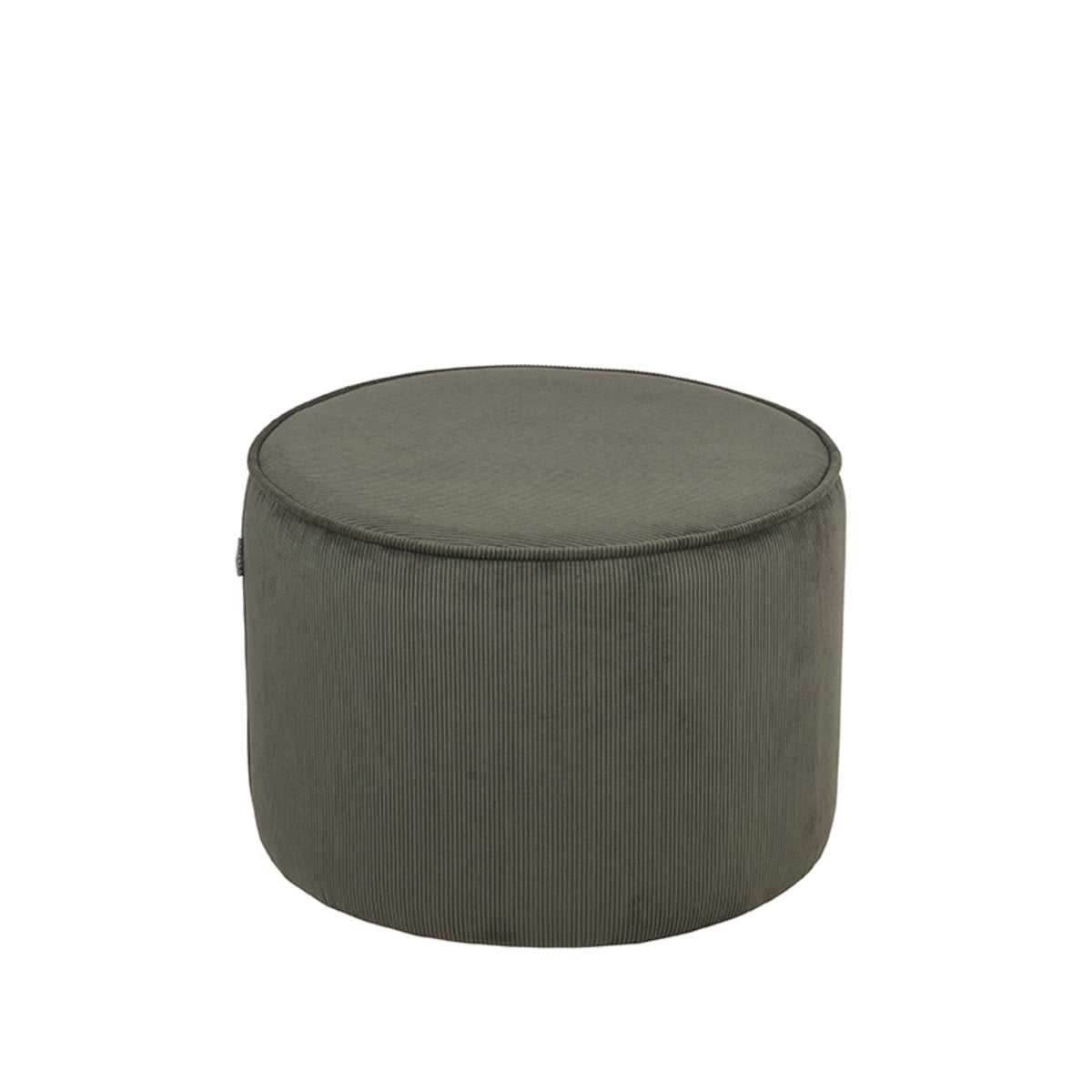 Label51 - Pouf Tibo - Velours - 55 x 55 x 40 cm