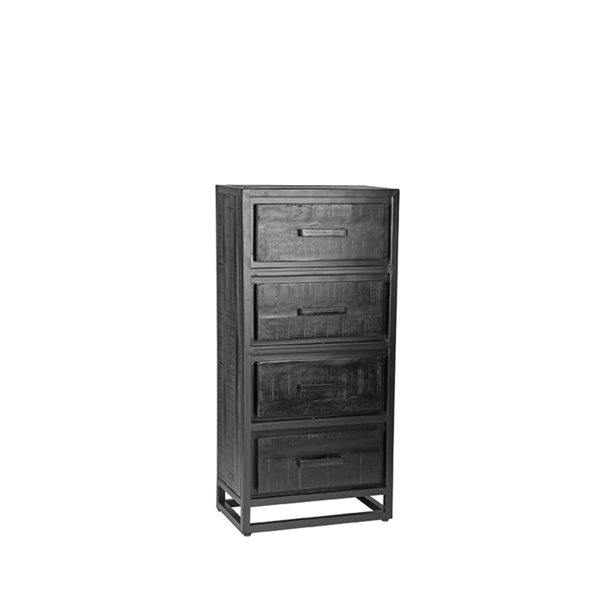 LABEL51 Commode Chili - Noir - Bois de manguier