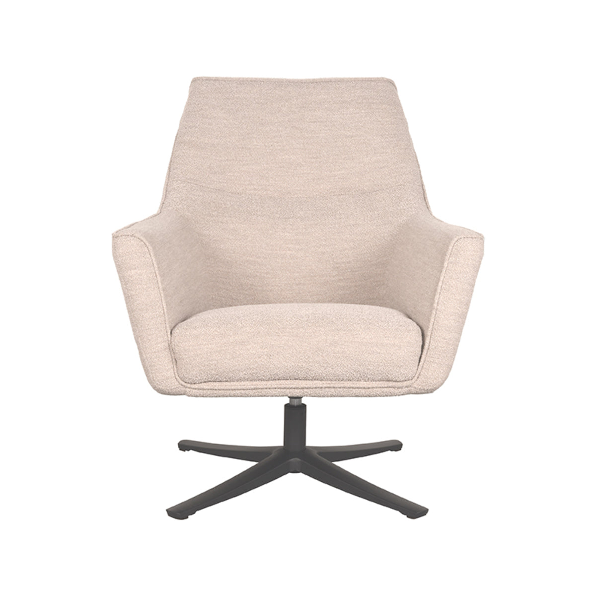 LABEL51  - Fauteuil Tod - Naturel - Boucle - 90x50x42 cm