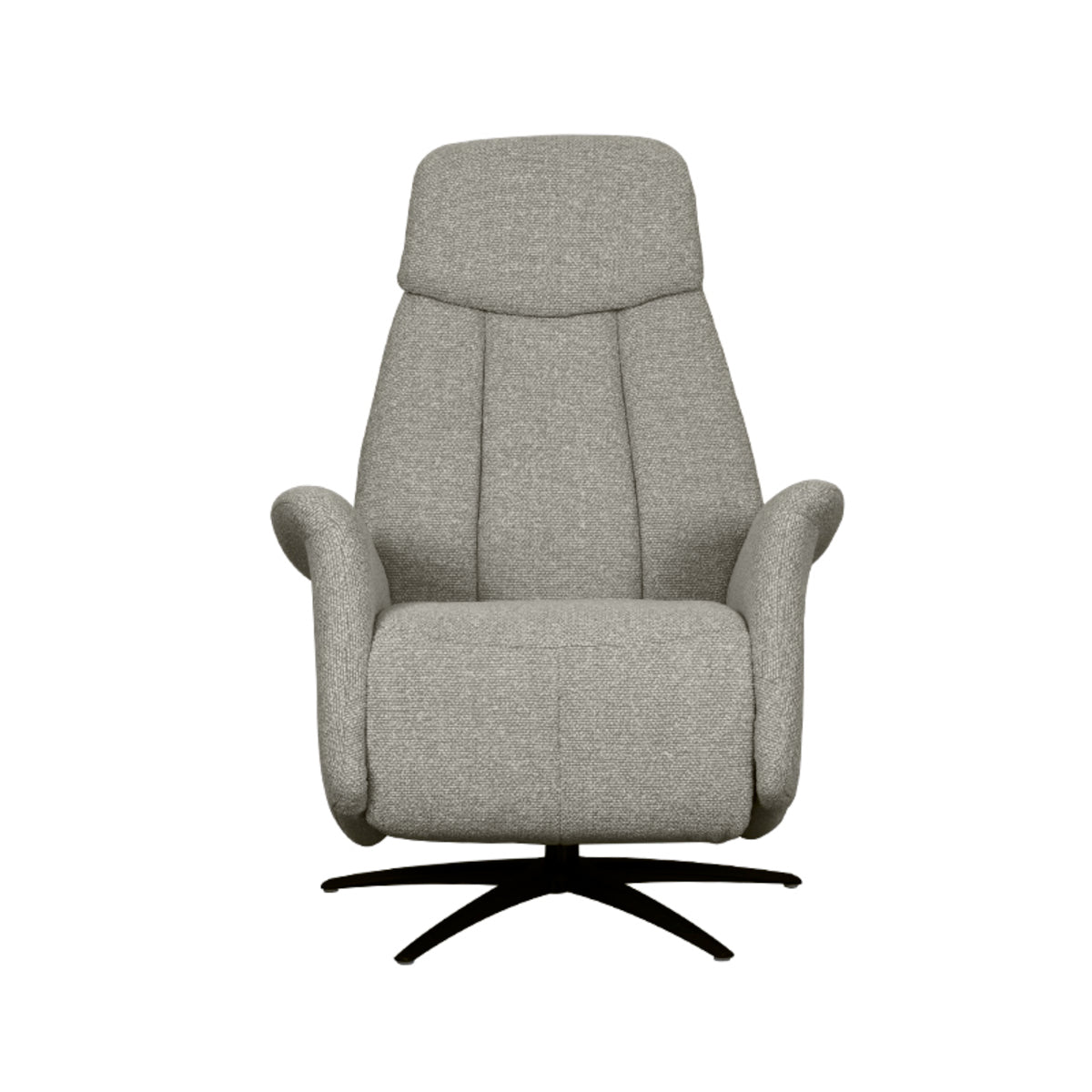 Label51 - Fauteuil relax électrique Oslo - Bouclé - Champignon - 79 x 87 x 112 cm