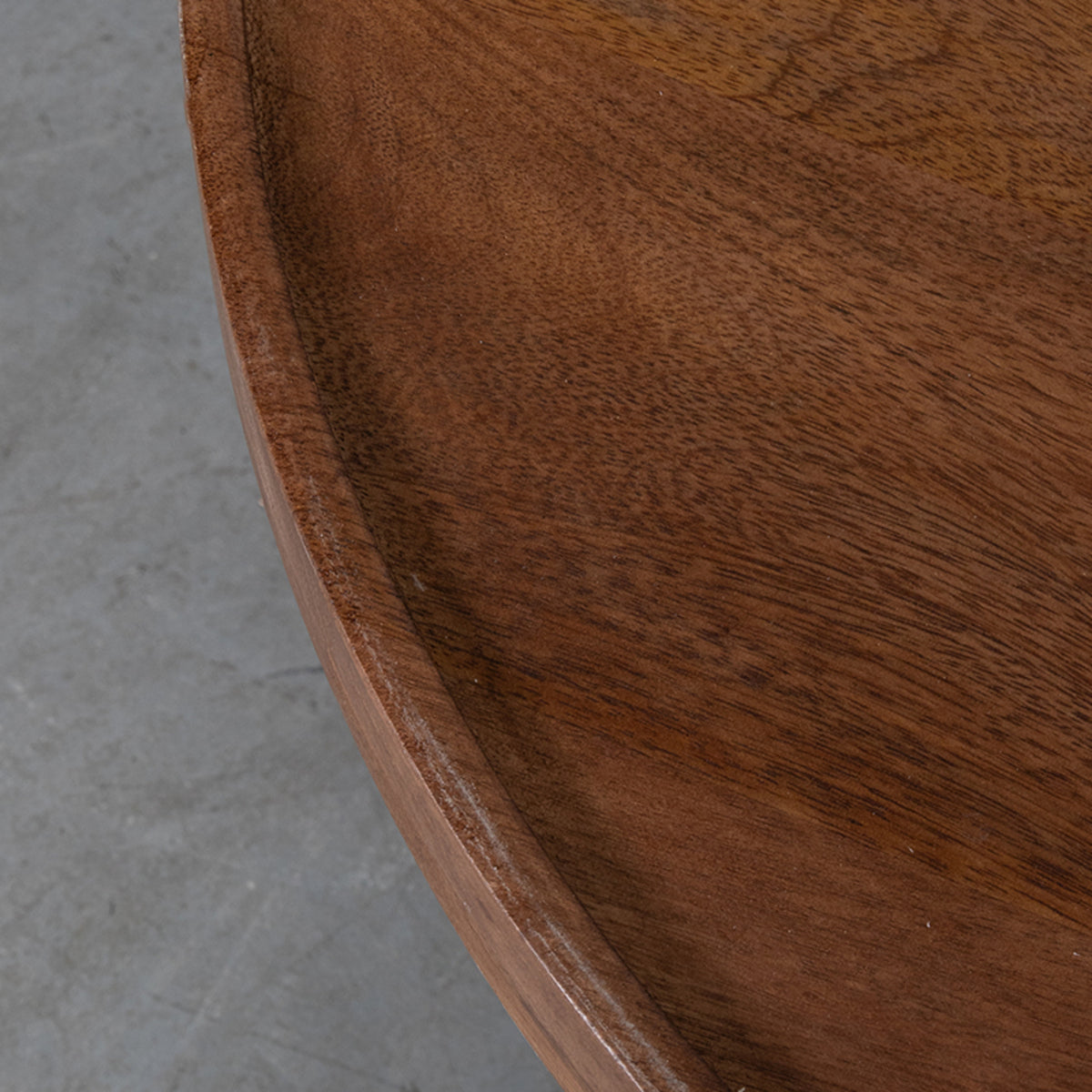 Label51 - Table basse Elly - Bois de manguier - Naturel - 70 x 70 x 31 cm