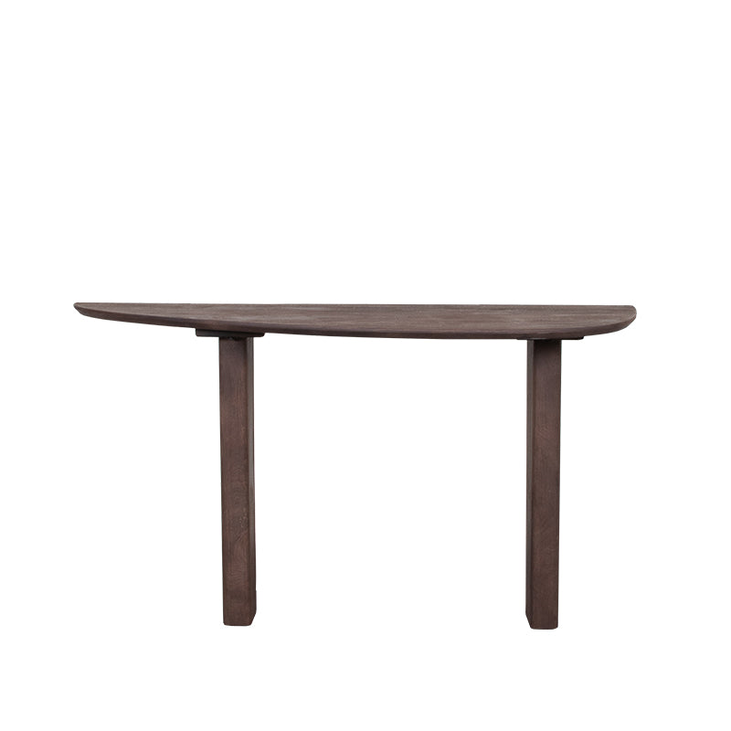 Label51 - Table d'appoint Wow - Bois de manguier - Espresso - 135 x 40 x 75 cm