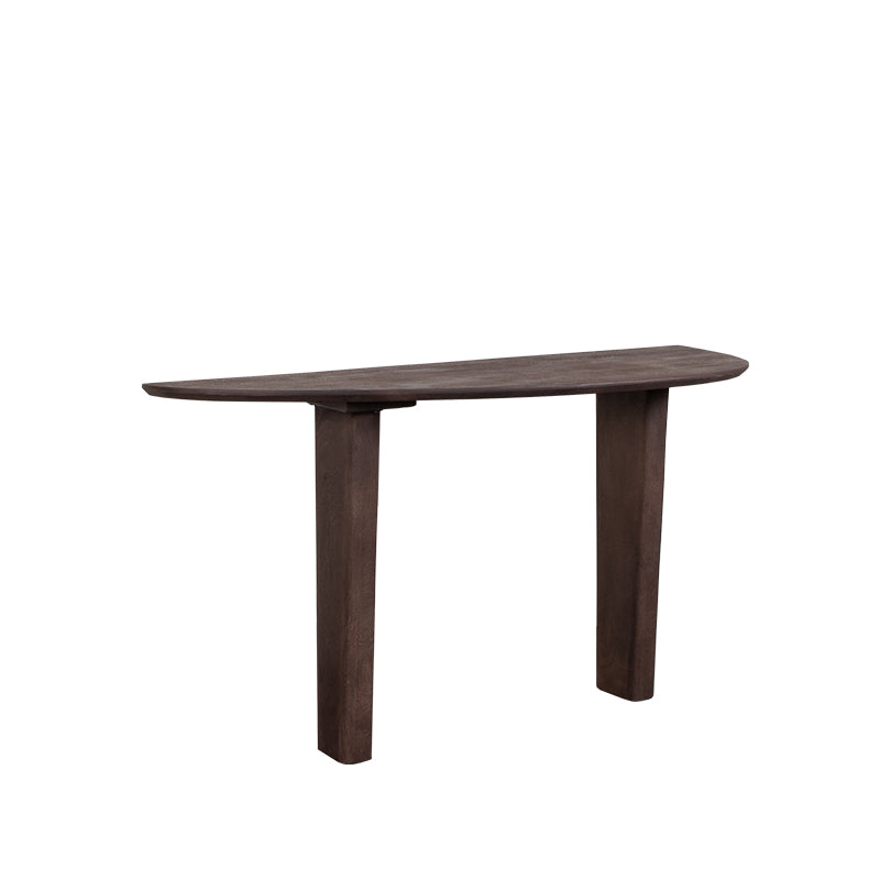 Label51 - Table d'appoint Wow - Bois de manguier - Espresso - 135 x 40 x 75 cm