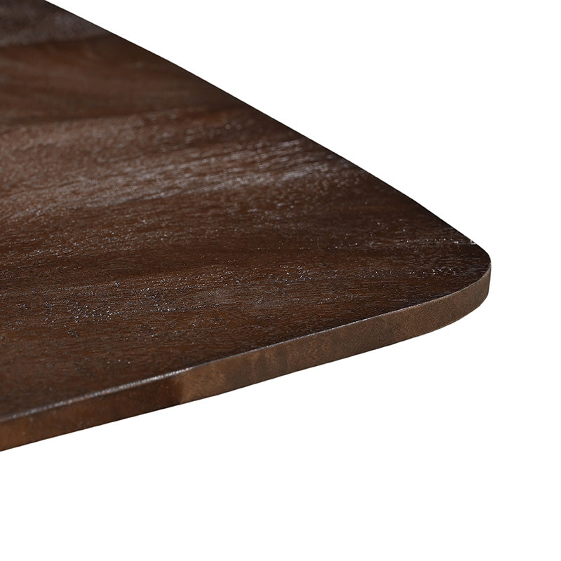 Label51 - Eettafel Blake - Mangohout - Espresso - 130 x 130 x 76 cm