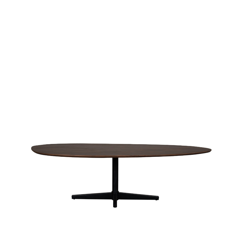 Label51 - Table à manger Rosie - Bois de manguier - Espresso - 260 x 110 x 76 cm
