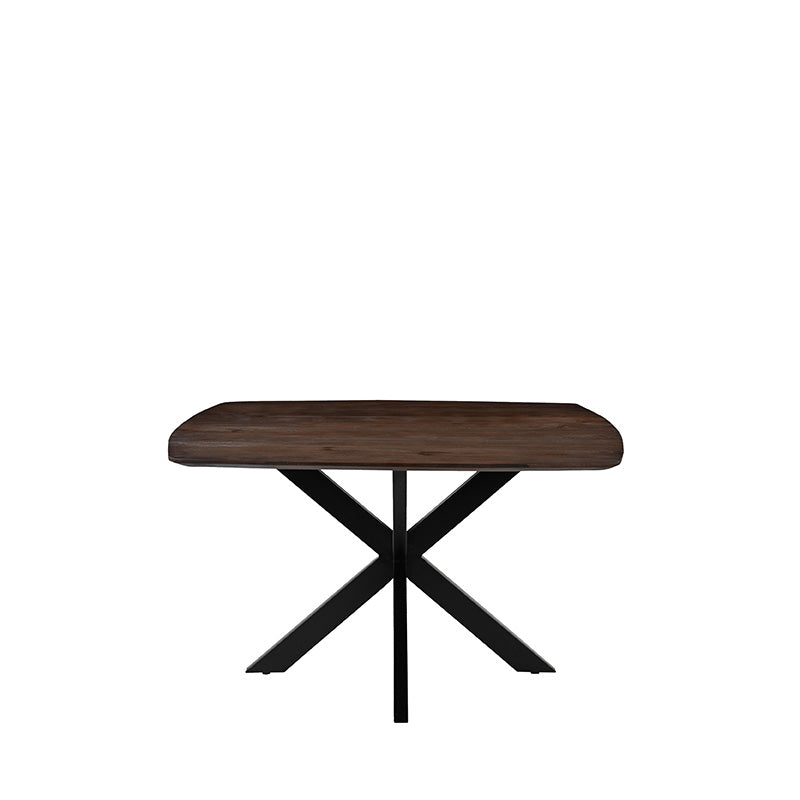 Label51 - Eettafel Blake - Mangohout - Espresso - 140 x 140 x 76 cm