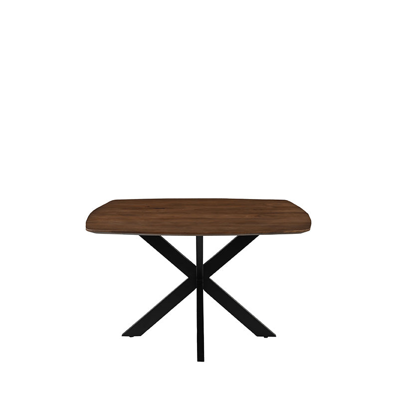 Label51 - Table à manger Blake - Bois de manguier - Naturel - 130 x 130 x 76 cm