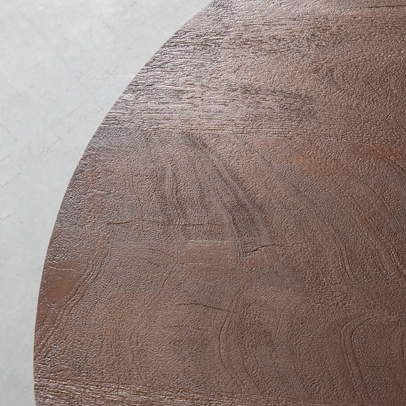 Label51 - Table basse Otis - Bois de manguier - Espresso - 80 x 80 x 43 cm