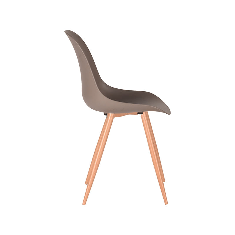 Label51 - Chaise de salle à manger Rimini - Métal - 46 x 54 x 88 cm