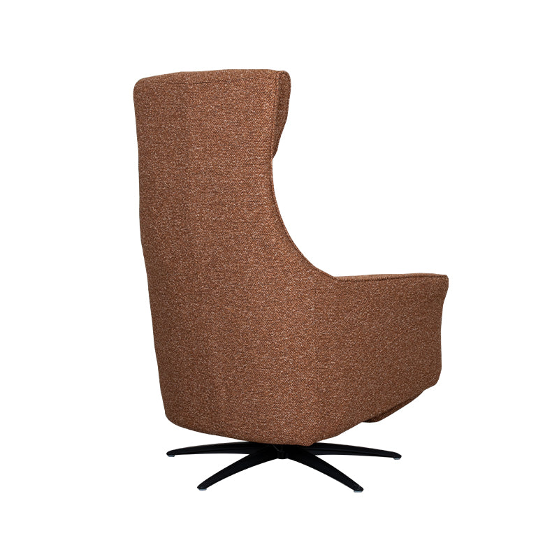 Label51 - Fauteuil relax électrique Lund - Bouclé - Corail - 74 x 83 x 112 cm