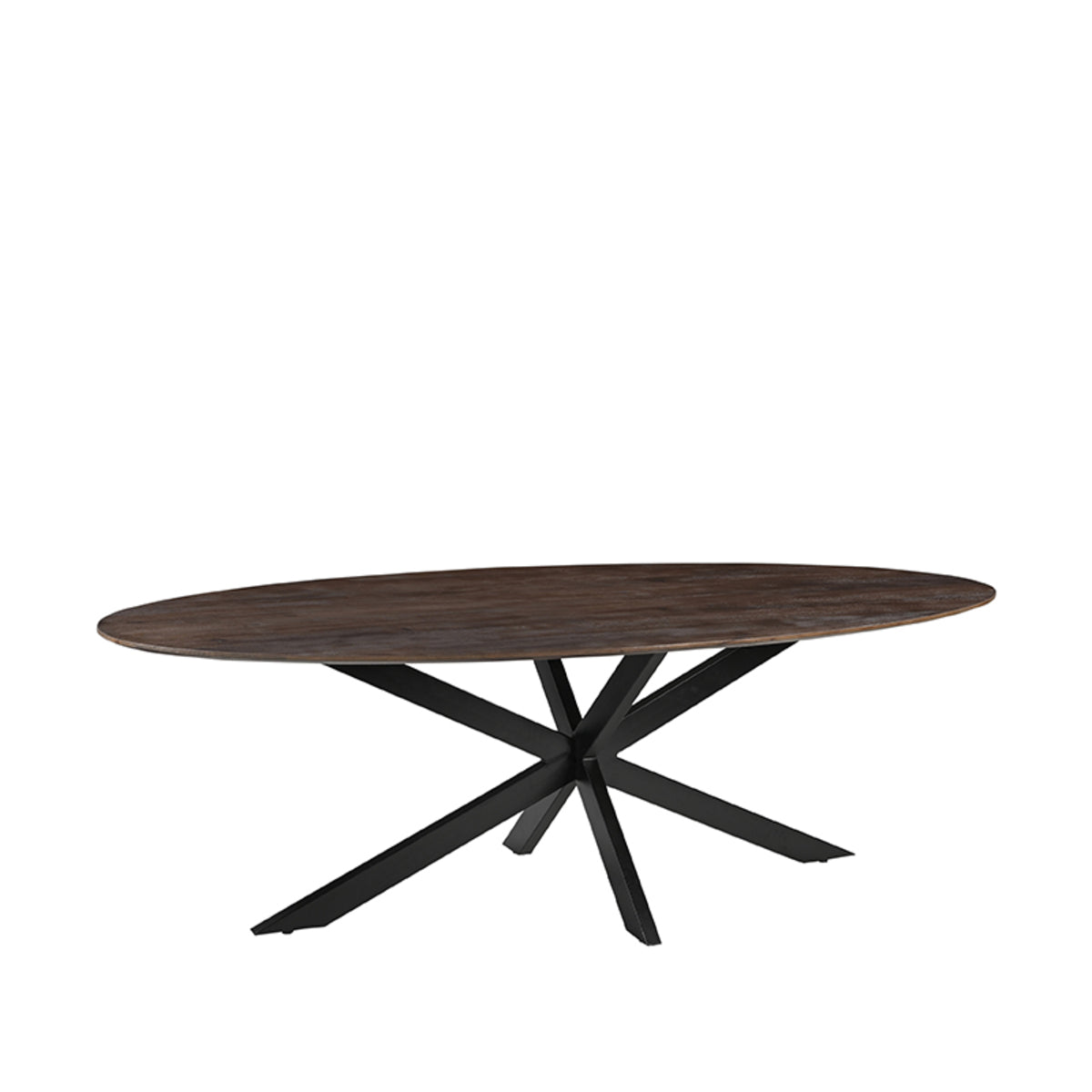 Label51 - Table à manger James - Bois de manguier - Espresso - 240 x 100 x 76 cm
