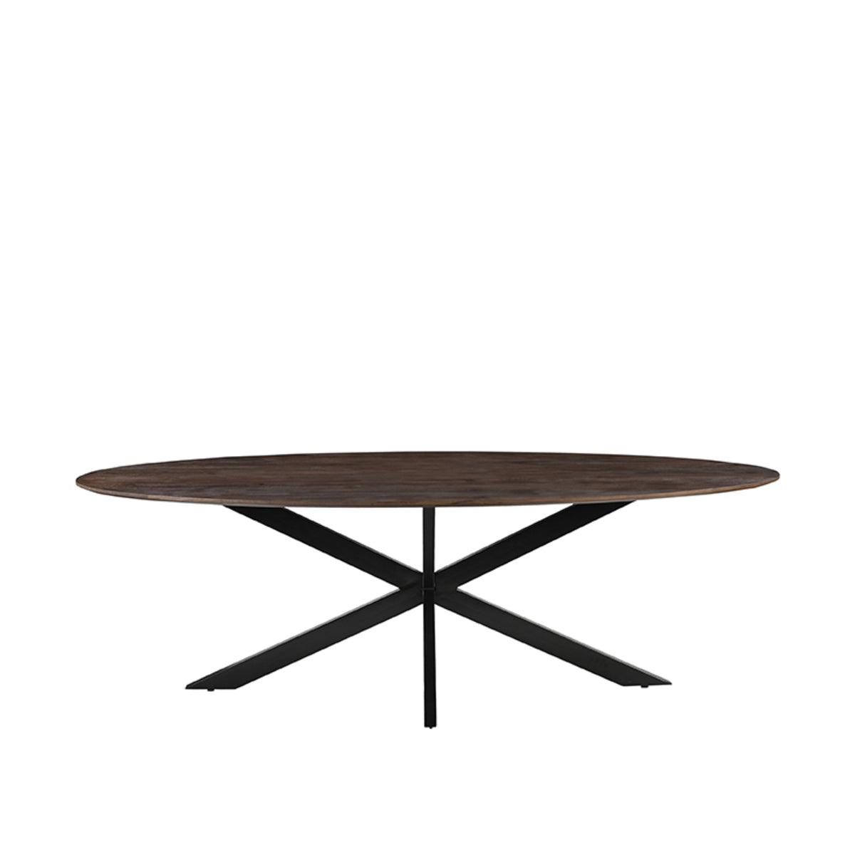 Label51 - Table à manger James - Bois de manguier - Espresso - 240 x 100 x 76 cm