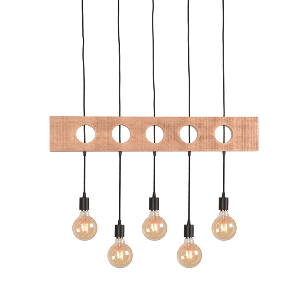 Label51 - Suspension Timber - Bois de manguier - 90 x 5 x 53 cm