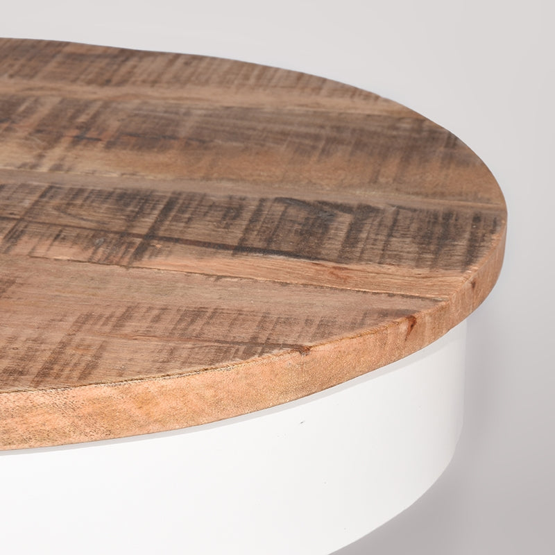 Label51 - Table d'appoint Saria - Bois de manguier - 44 x 44 x 53 cm