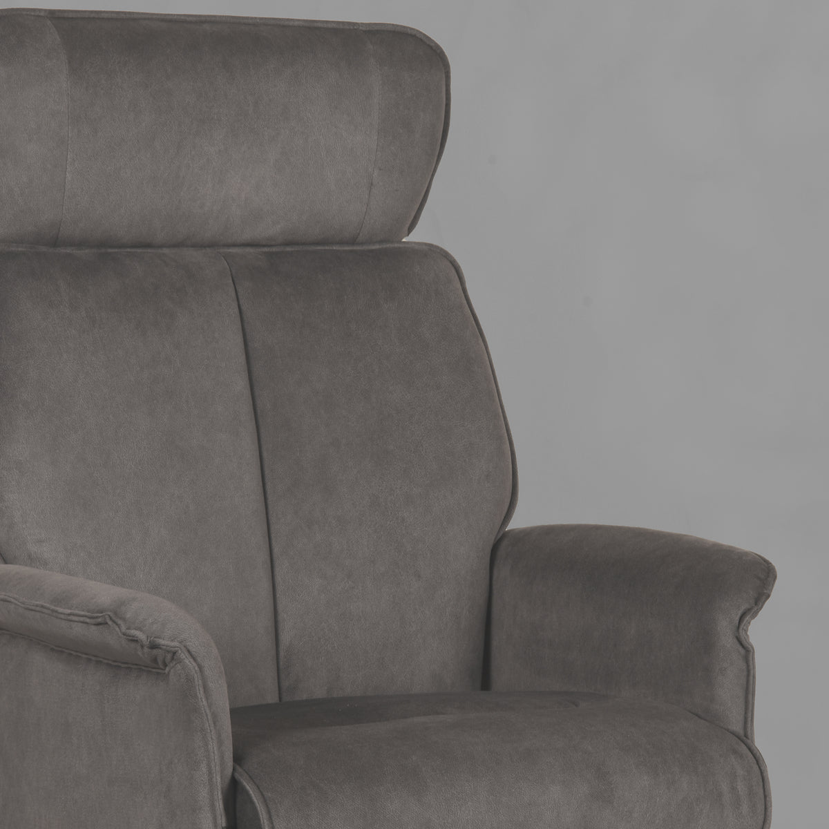 2BM - Relaxfauteuil Verdal - Antraciet - 77x79x109 cm