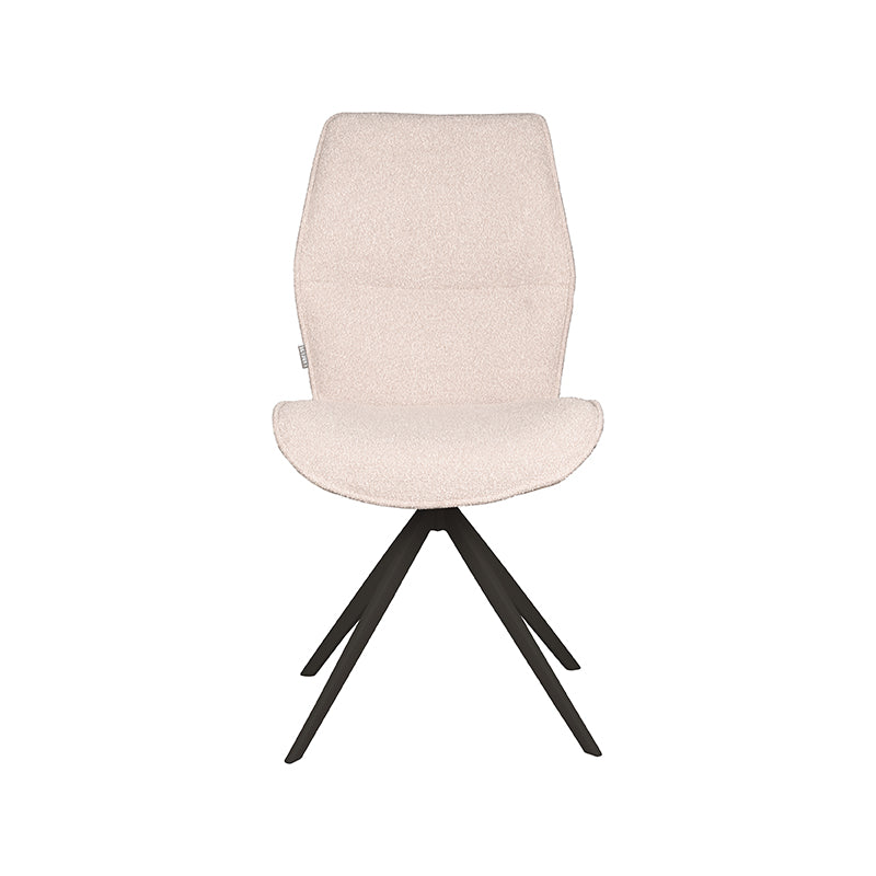 LABEL51 Chaise de salle à manger Comfy - Naturel - Bouclé