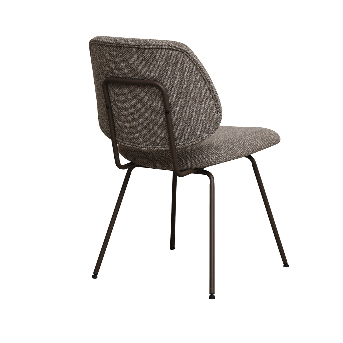 Label51 - Chaise de salle à manger Ravenna - Bouclé - 50 x 59 x 82 cm