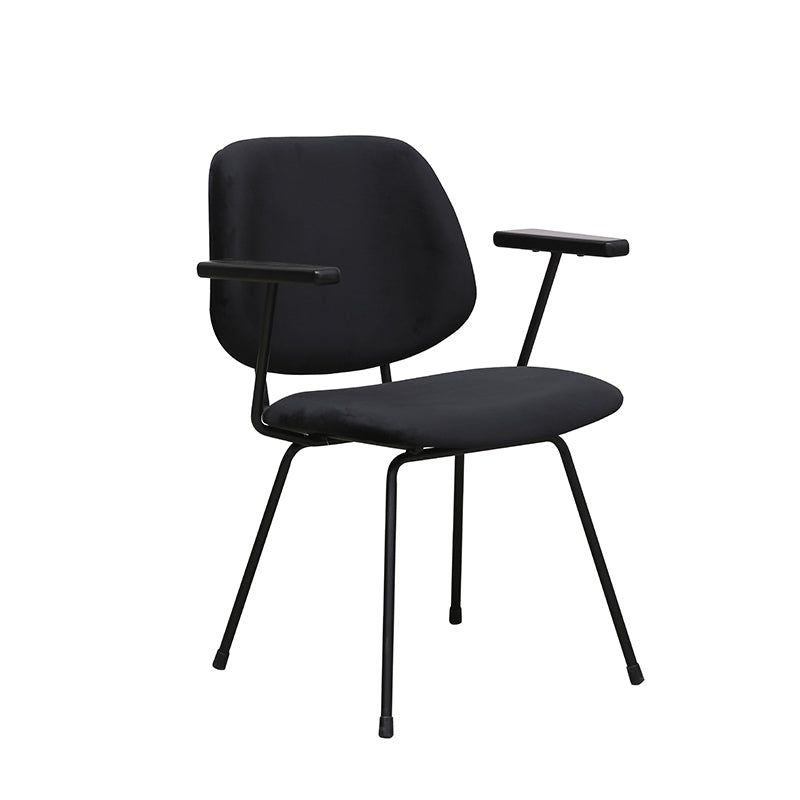 Label51 - Chaise de salle à manger Gastron - Velours - 62 x 58 x 82 cm