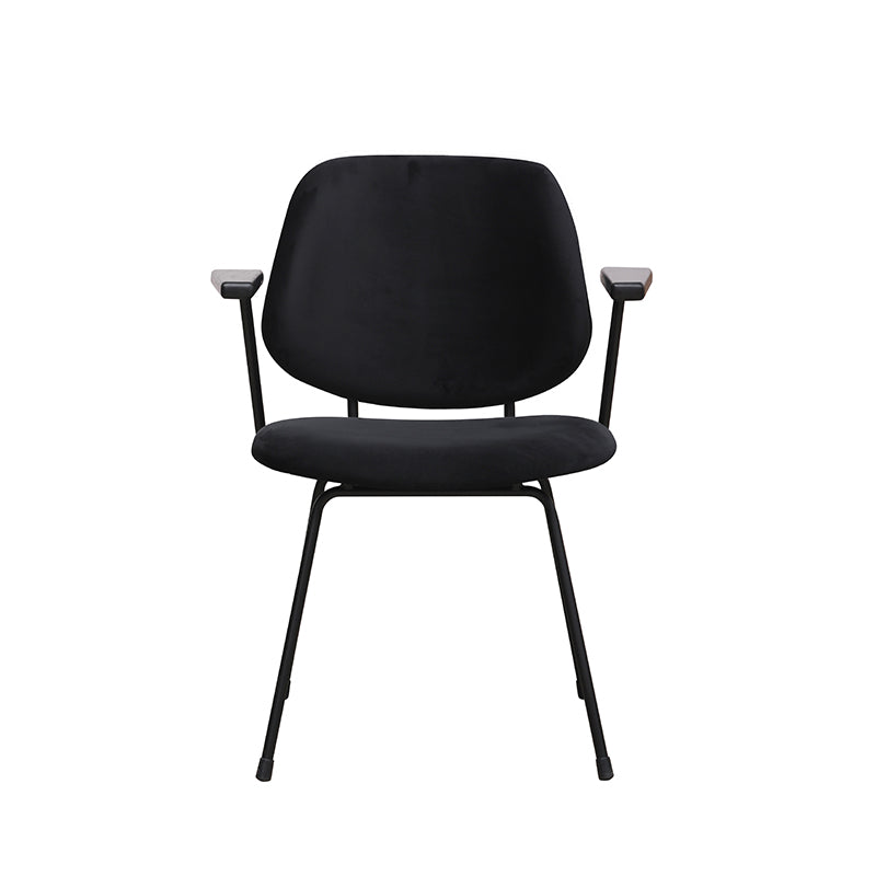 Label51 - Chaise de salle à manger Gastron - Velours - 62 x 58 x 82 cm
