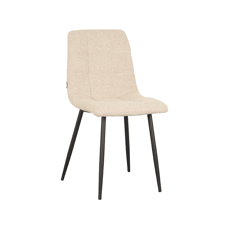 LABEL51 Chaise de salle à manger Juul - Sable - Boucle