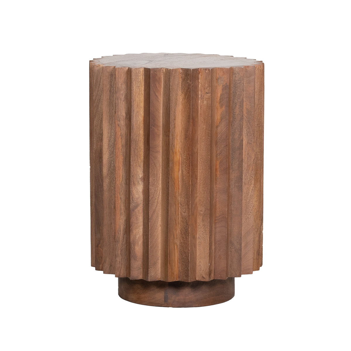 LABEL51 Bijzettafel Novan - Naturel - Mangohout