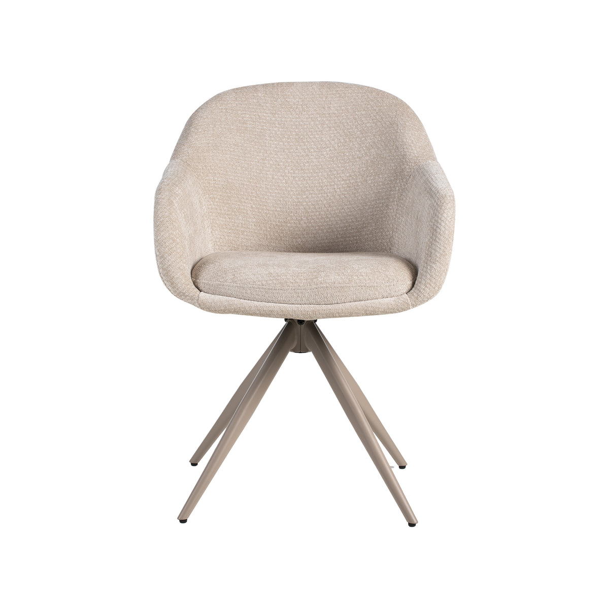 Label51 - Chaise de salle à manger Fiby - Tissu - 60 x 62 x 80 cm