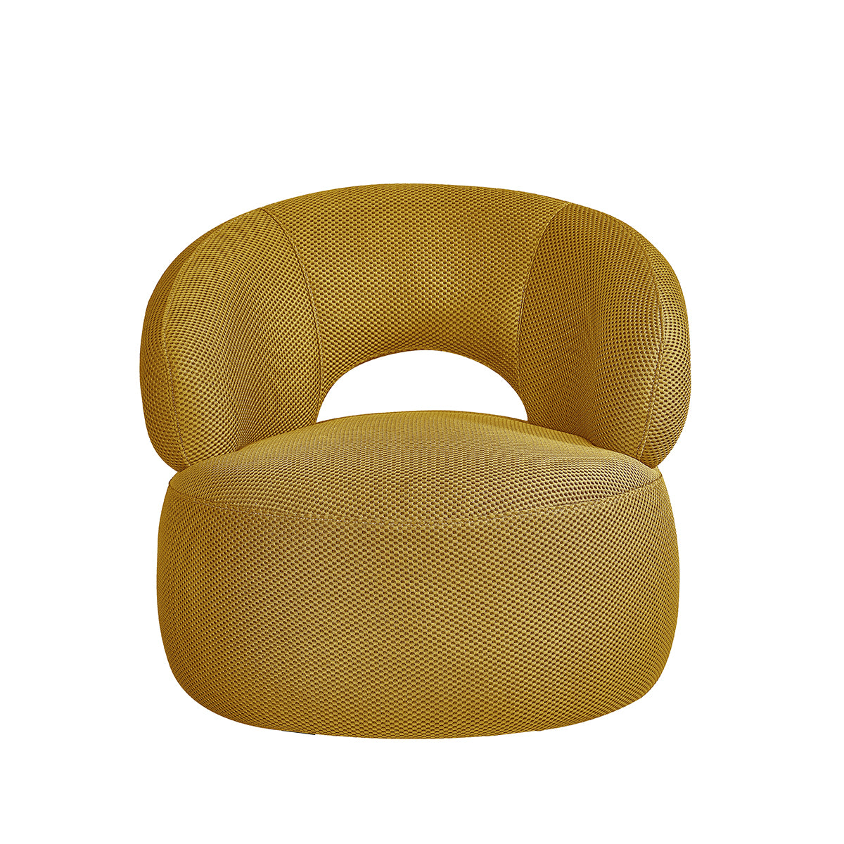 Label51 - Fauteuil Suite - Tissu - Ocre - 82 x 81 x 73 cm
