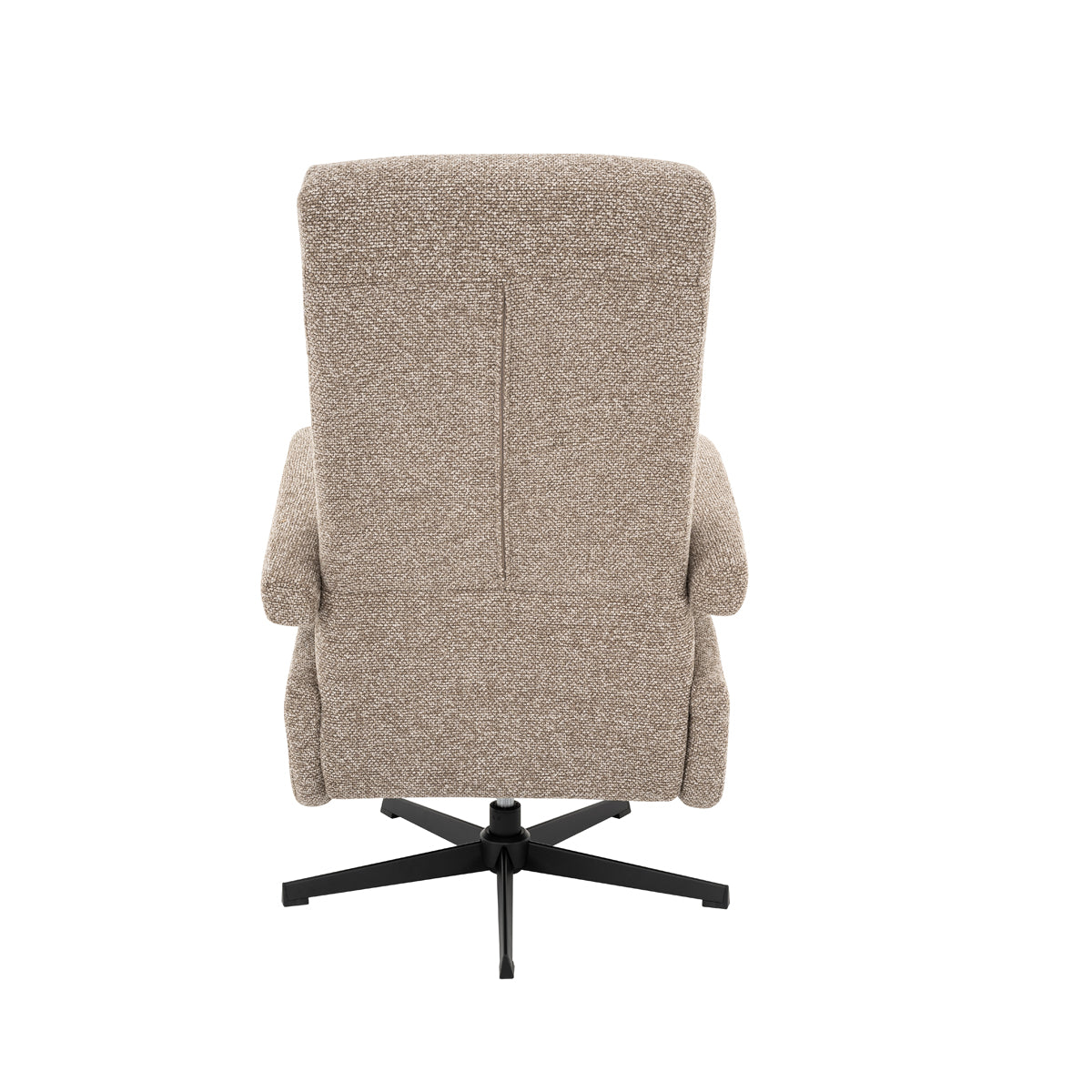 Label51 - Relaxfauteuil Copenhagen - Bouclé - Mushroom - 72 x 88 x 115 cm