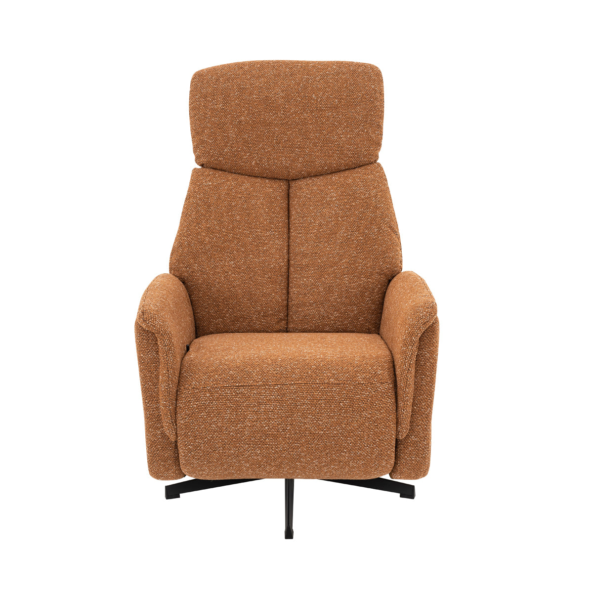 Label51 - Fauteuil relax Helsinki - Bouclé - Corail - 73 x 86 x 114 cm