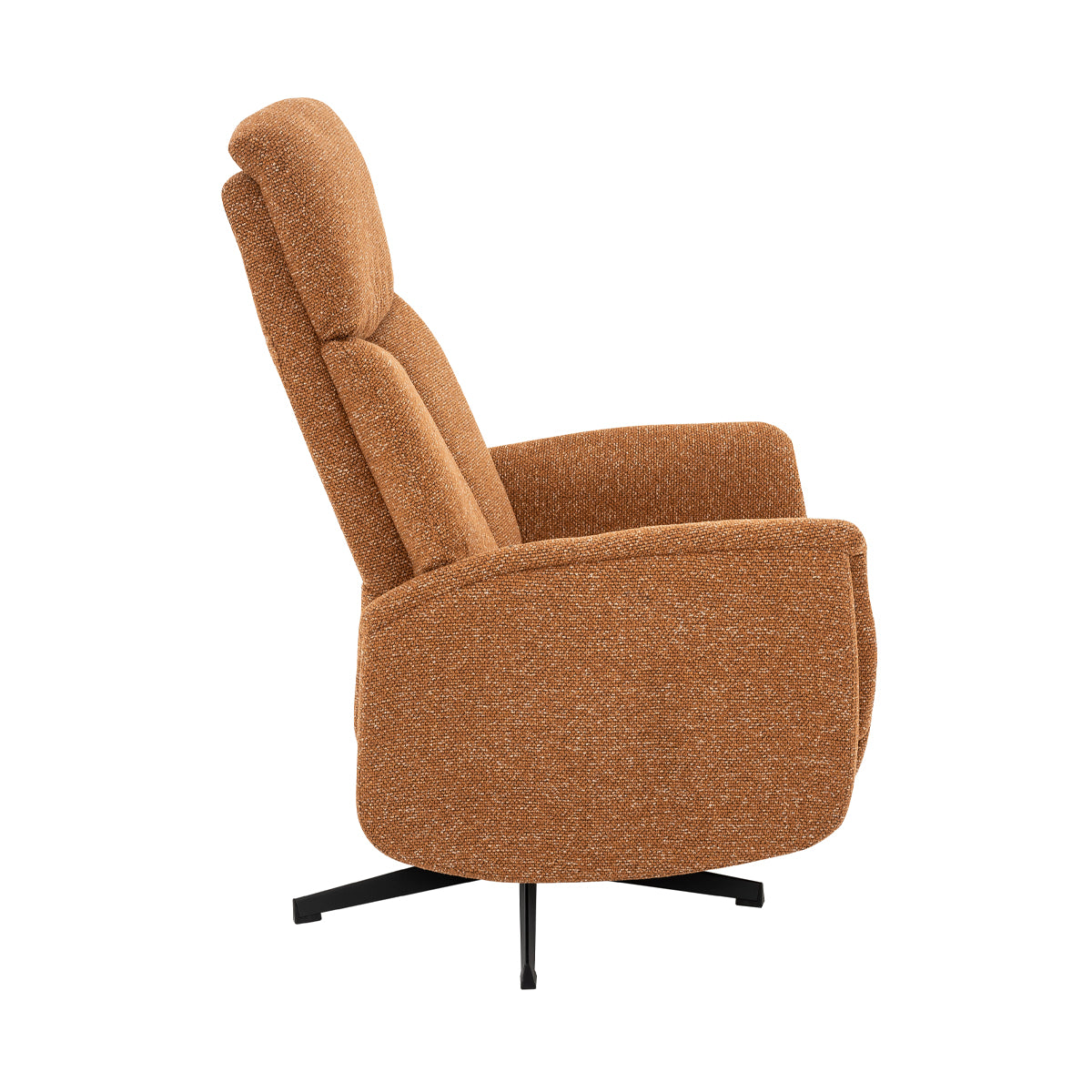 Label51 - Fauteuil relax Helsinki - Bouclé - Corail - 73 x 86 x 114 cm