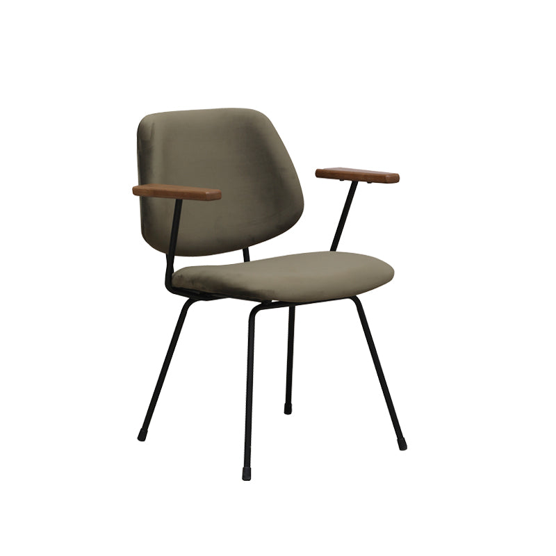 Label51 - Chaise de salle à manger Gastron - Velours - 62 x 58 x 82 cm