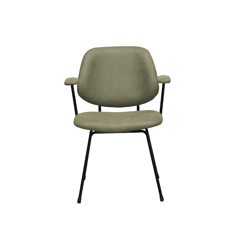 Label51 - Chaise de salle à manger Rivano - Microsuède - 62 x 58 x 82 cm