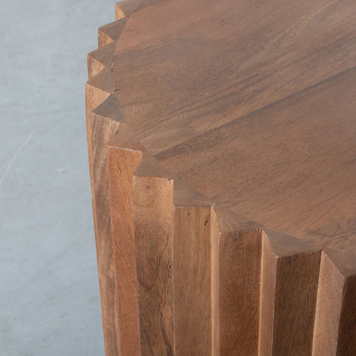 Label51 - Salontafel Novan - Mangohout - Naturel - 50 x 50 x 40 cm