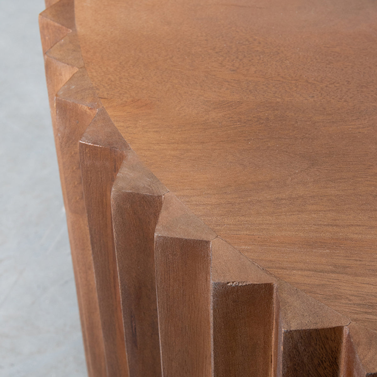 Label51 - Salontafel Novan - Mangohout - Naturel - 70 x 70 x 34 cm