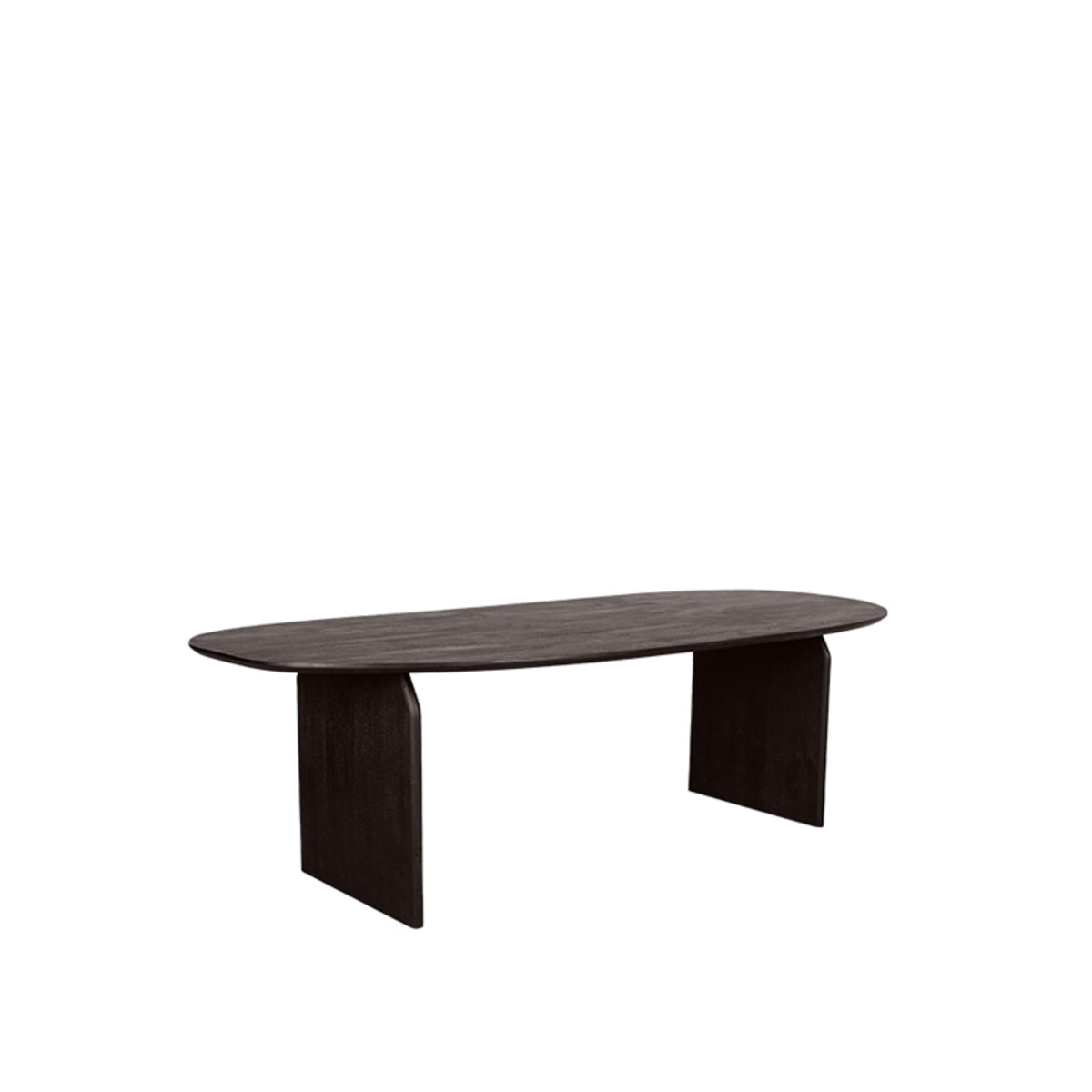 Label51 - Table à manger Cooper - Bois de manguier - Espresso - 210 x 110 x 76 cm