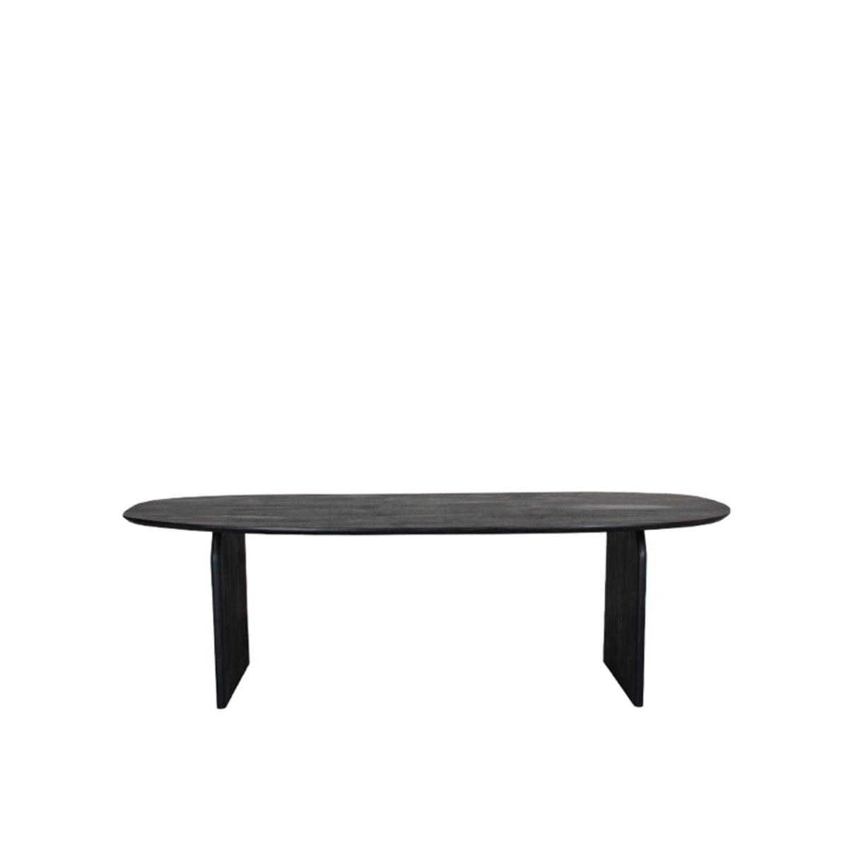 Label51 - Table à manger Cooper - Bois de manguier - Noir - 210 x 110 x 76 cm