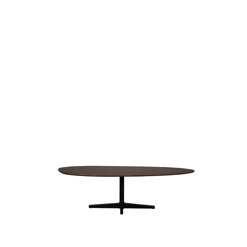 Label51 - Table à manger Rosie - Bois de manguier - Espresso - 180 x 100 x 76 cm