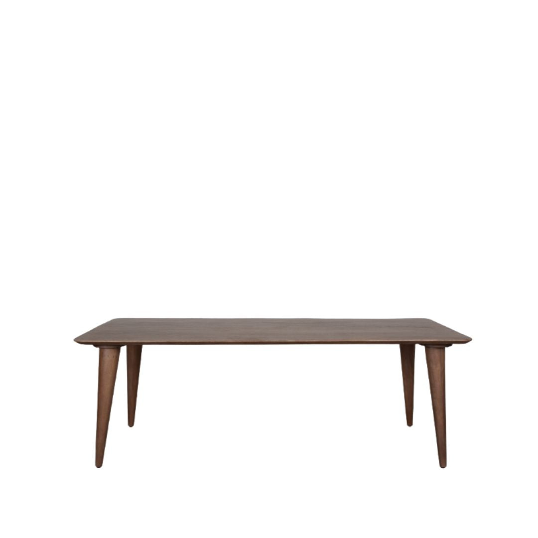 Label51 - Table à manger Fly - Bois de manguier - Espresso - 250 x 100 x 76 cm